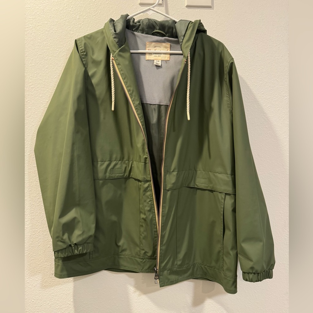 Weatherproof Rain Jacket Green